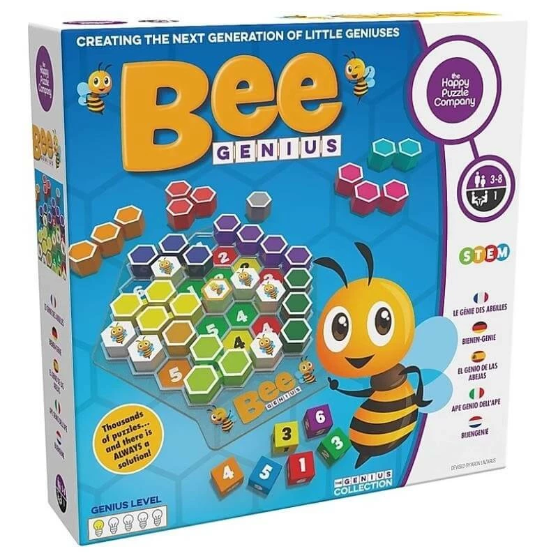 The Happy Puzzle Company Bee Genius Game 1 The Happy Puzzle Company Bee Genius Game