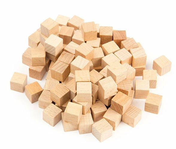 Edvantage - Wooden Base Ten Cubes 1 Edvantage - Wooden Base Ten Cubes
