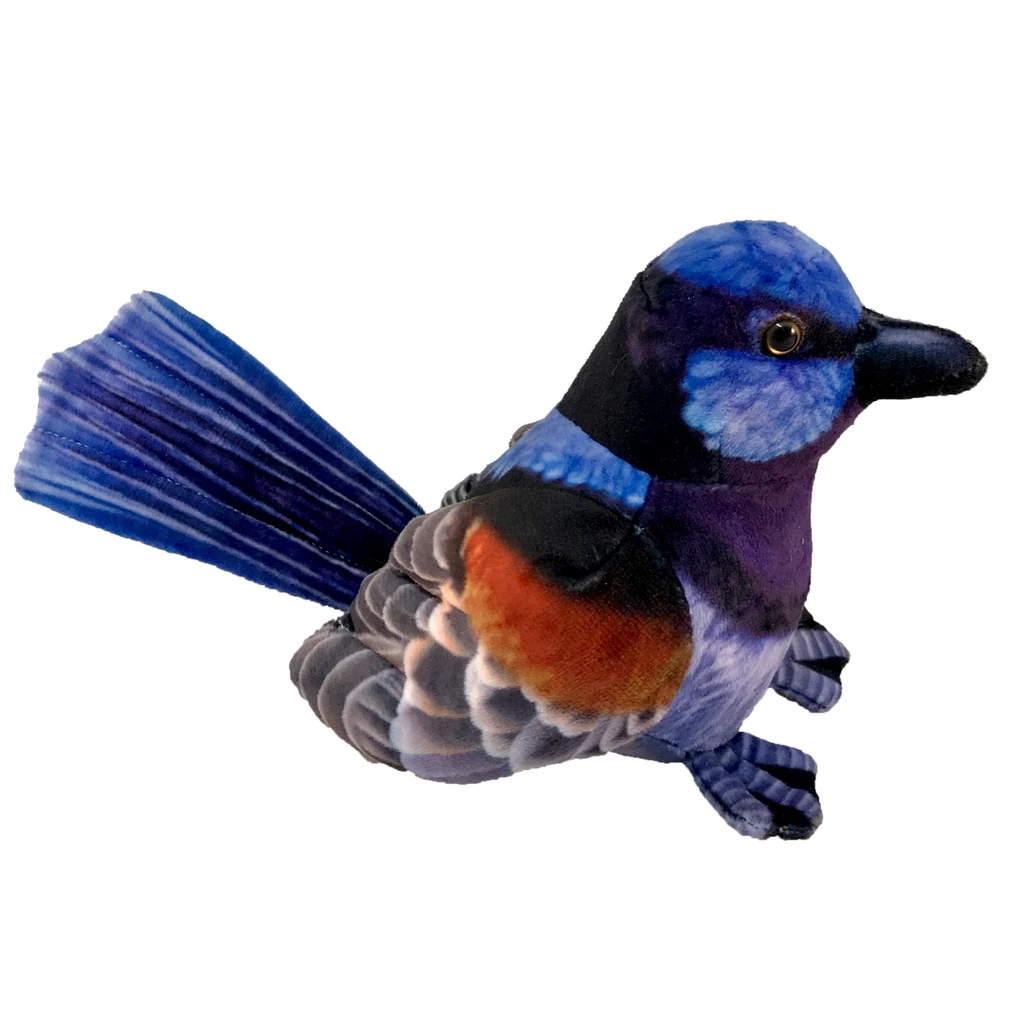 Huggable - Luna Blue Wren 1 Huggable - Luna Blue Wren