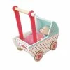 Indigo Jamm - Hearts Dolls Pram -model toy shop indigo jamm wooden toys hearts pram extra 15629 1024x1024