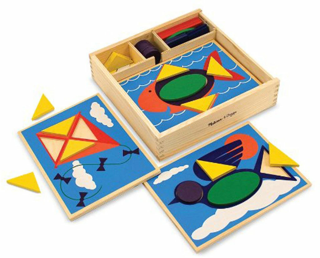 Melissa & Doug Toys Melissa & Doug - Beginner Pattern Blocks 1 Melissa & Doug Toys Melissa & Doug - Beginner Pattern Blocks