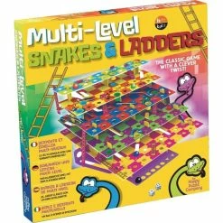 The Happy Puzzle Company Snakes And Ladders Multi Level