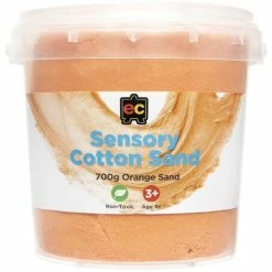 Edvantage EC - Sensory Cotton Sand 700G Tub Orange