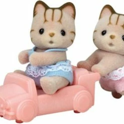 Sylvanian Families - Striped Cat Twins