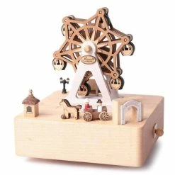 Wooderful Life - Ferris Wheel Amusement Park Music Box