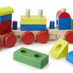 Melissa & Doug Toys Melissa & Doug - Wooden Stacking Train